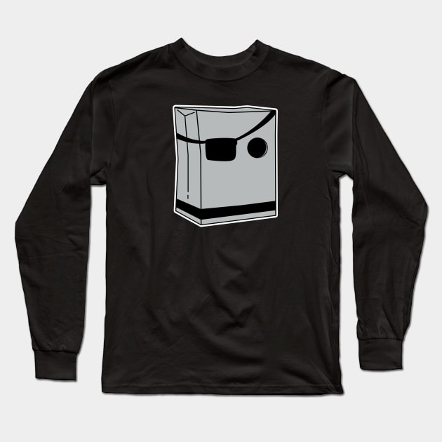 Anonymous Raiders Fan Long Sleeve T-Shirt by miniBOB